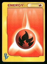 2001 Heavy Play Pokemon Fire Energy VS Series Japanese