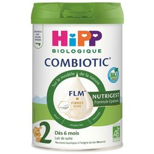 HiPP Combiotic 2 Lait de Suivi Formule Épaissie à partir de 6 Mois Bio 800g
