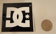 Dc Skateboarding Vintage Nos Sticker Original Authentic
