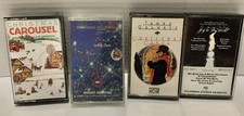 Lot of 4 Vintage Christmas Cassette Tapes. Various Collections