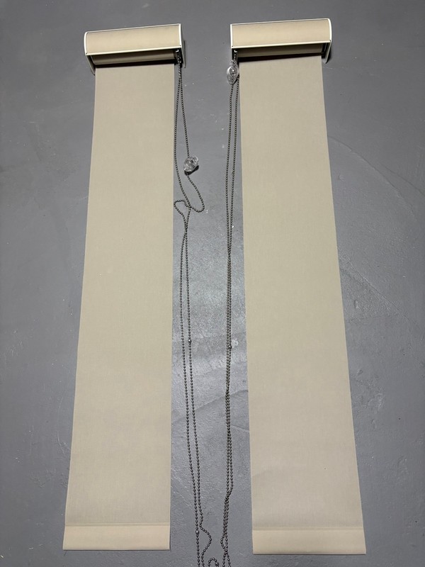 Custom Shades for Front door side lights