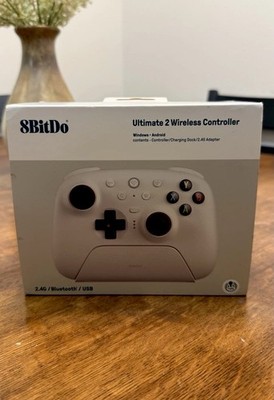 8BitDo Ultimate 2 Wireless Controller TMR Joystick/Pro Grip with Charging Base