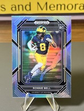 2023 Panini Prizm Draft Picks - Ronnie Bell #199 Silver Prizm (RC)