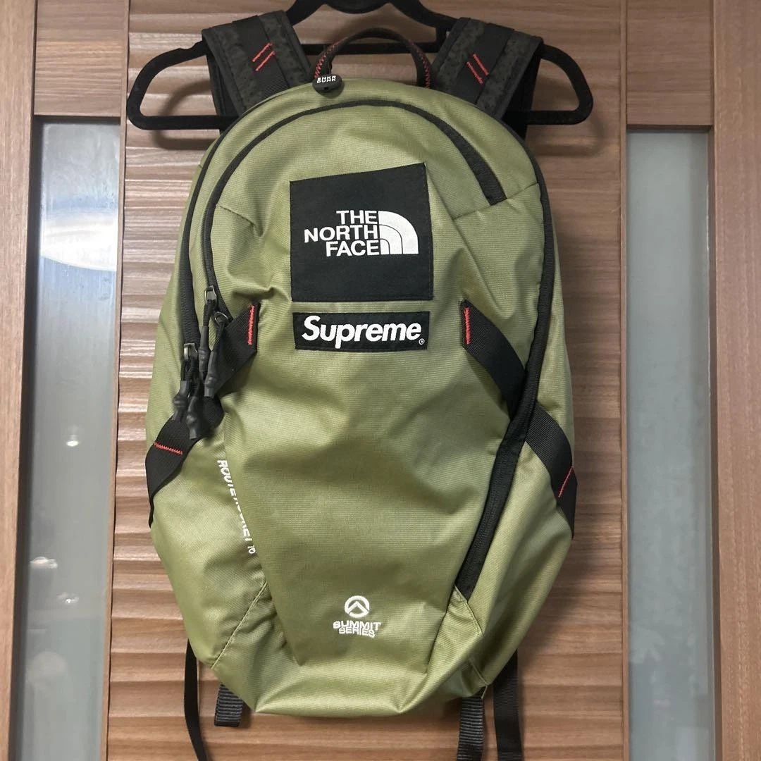 Sac à dos Supreme North Face Summit Series vert kaki édition limitée homme rare M