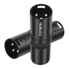 3Pin XLR Male to Male Adapter, Mic,Amplifier, Mixer XLR 3-Pin Microphone Cabl...