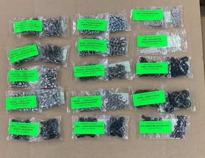 National Tattoo Replacement parts & screws coil machines (mix) (New Old Stock)