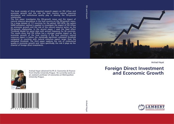Foreign Direct Investment And Economic Growth Arshad Hayat Taschenbuch Englisch-image
