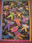 UNUSED 1990s vintage greeting card Laurel Burch BIRTHDAY Angel Animals — photo 2