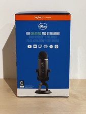 Logitech Blue Yeti USB Microphone  Blackout  BRAND NEW
