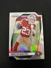 2024 PANINI FOOTBALL #250 CHRISTIAN MCCAFFREY SILVER PRIZM