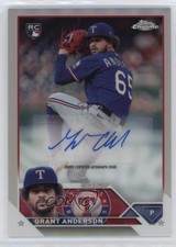 2023 Topps Chrome Update Refractor 366/499 Grant Anderson #AC-GAN Auto 1f0j