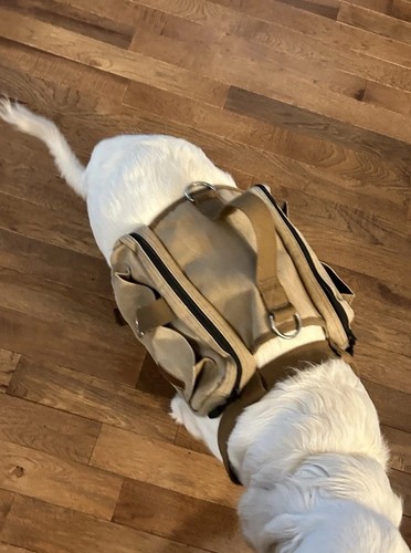 OneTigris Dog Pack Hound Travel Camping Backpack Saddle Bag