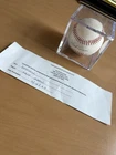 Hank Aaron Autographed Baseball Pat Nutterhouse COA Original Signed Ball