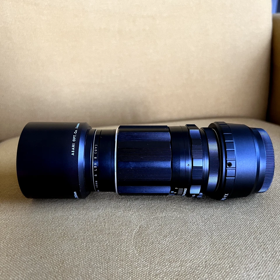 【Casi Como Nuevo】PENTAX Super-Multi-Coated TAKUMAR 135mm F3.5 SMC MF con M42 - Fuji X Foto 3 de 4