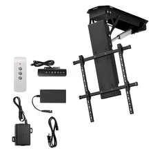 Motorized Ceiling TV Mount for 32-70 Inch TVs Electric Flip Down Lift w/ Remote