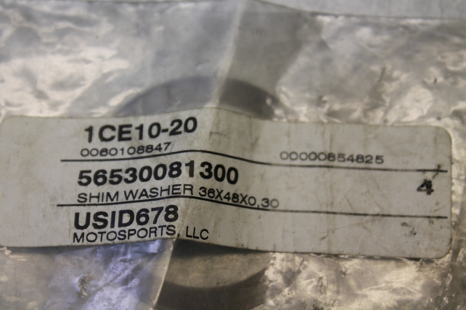 KTM - 56530081300 - SHIM WASHER 36X48X0,30 | eBay