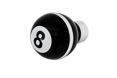 Universal Schaltknauf 8 Ball Schwarz Knauf Gear Shift Knob