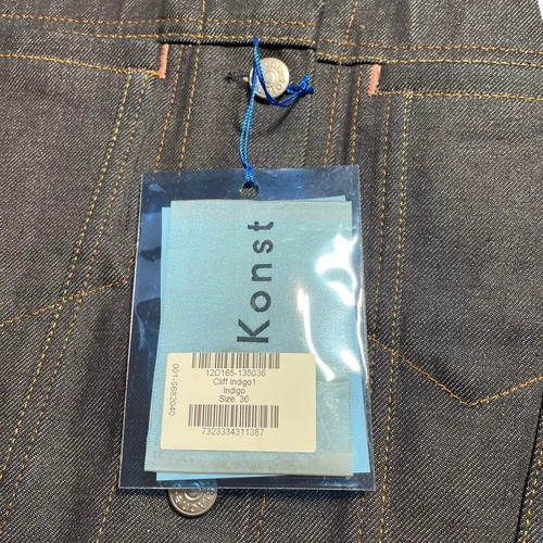 Acne Bla Konst Cliff Denim Trucker Jacket Italy Size 36 - Picture 5 of 9