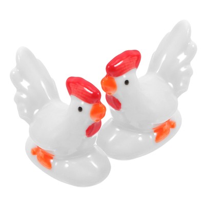  2 Pcs Hahnstabstand Reisen Büro Essstäbchen Ruht Löffelhalter Aus Keramik