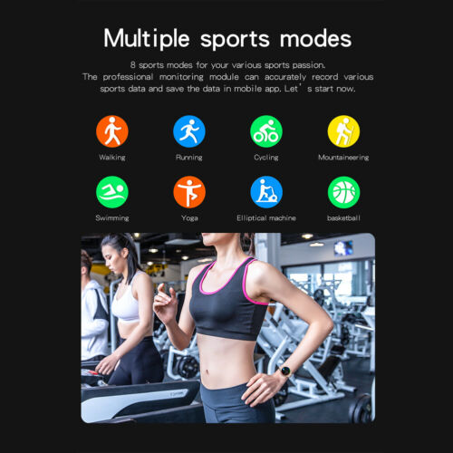 Women Men Smart Watch Touch Screen Smartwatch Fitness Tracker Bluetooth Watch - 第 3/11 張圖片