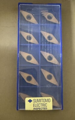 10x SUMITOMO VBMT 160408N-LB T3000Z Carbide Inserts Wendeplatten