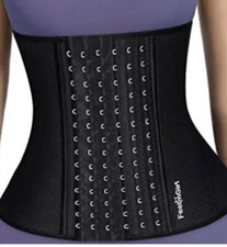 FeelinGirl Latex Waist Trainer For Women Waist Cincher Breathable Girdle XL NEW