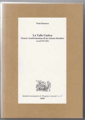 Paolo Buonora La Valle Umbra Entstehung und Umbau eines Hydrauliksystems 