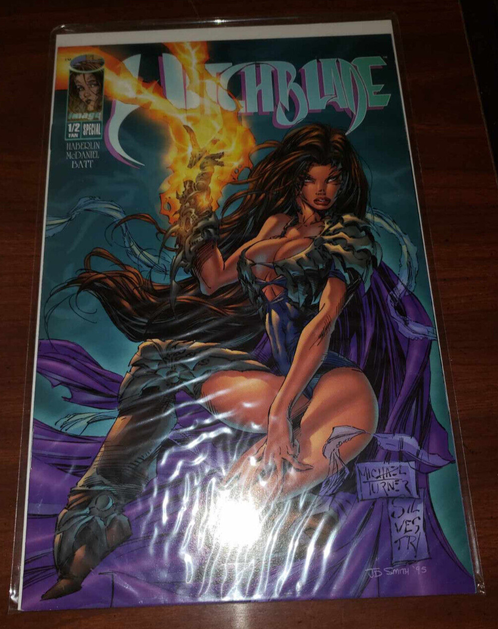 Witchblade 1/2 Overstreet Fan edition Variant NM+ Michael Turner 1995 VHTF in HG