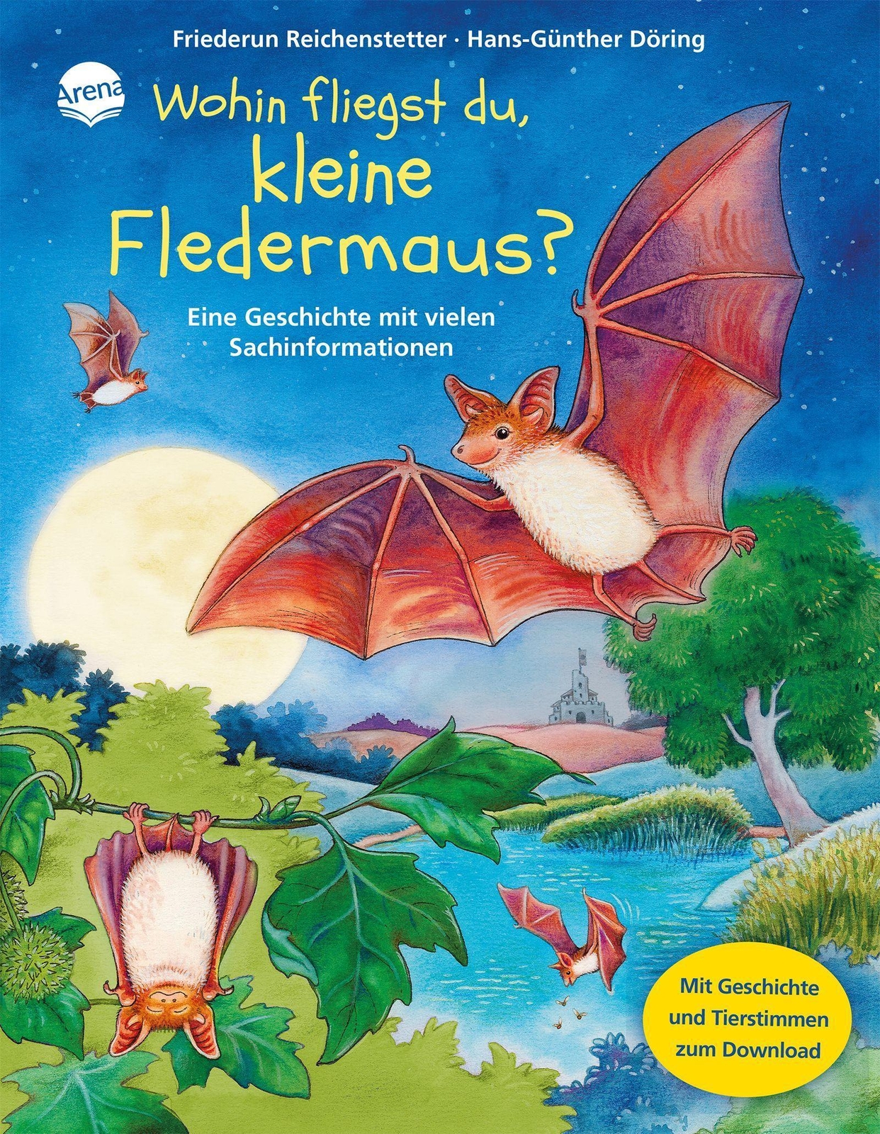 Thumbnail - Wohin Fliegst Du, Kleine Fledermaus? - Friederun Reichenstet ...