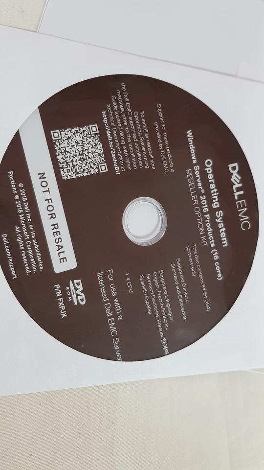 NEW Microsoft Windows Server 2016 Cal 10 User Hgm3T 0Hgm3T - Image 2 of 3