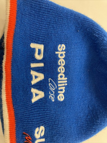 Team Suzuki Motor Sport Reversible Beanie - Firelli Shell Helix Speedline PIAA - Picture 3 of 6