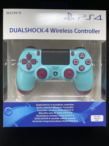 Official Sony Playstation 4 "Berry Blue" Dualshock 4 Controller - BN&Sealed - Picture 1 of 4