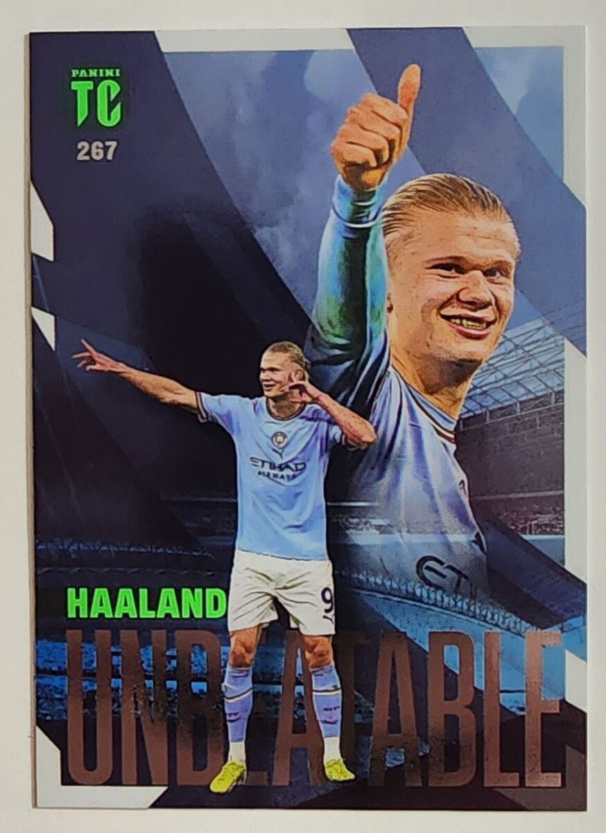 2023 Panini Top Class Unbeatable Erling Haaland Manchester 2023 Panini Top Class Unbeatable Erling Haaland Manchester