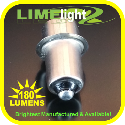 LED UPGRADE MAGLITE DOLPHIN TOOL LIGHT 6-30V 3W BULB GLOBE FLASHLIGHT LANTERN AU - Foto 9