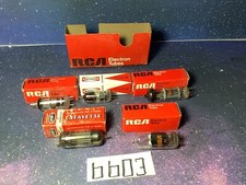 5 ELECTRON TUBES IN ORIGINAL BOXES NEVER USED