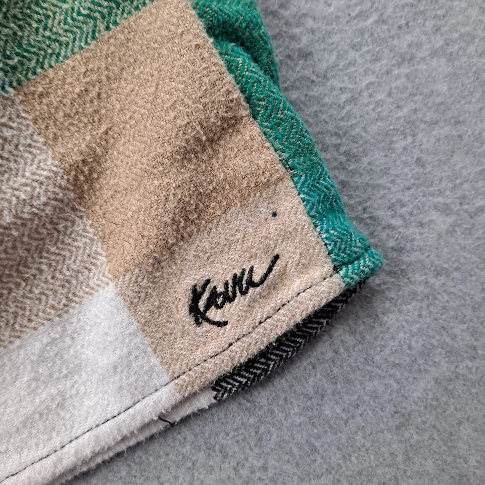 Kavu Skort Mujer Pequeña Franela a Cuadros Cintura Elástica Falda Heritage Academia Prep Foto 4 de 4