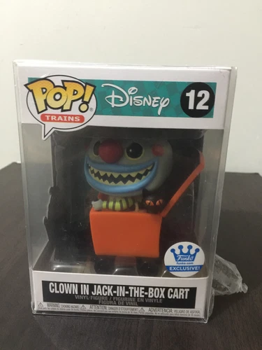 Disney clown in jack in the box cart funko pop vinyl #12 anime nghtmare before c