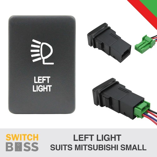 Push Switch 50 STYLES RED-GREEN suit Mitsubishi SMALL Triton Pajero MQ MR QE QF - Picture 36 of 63