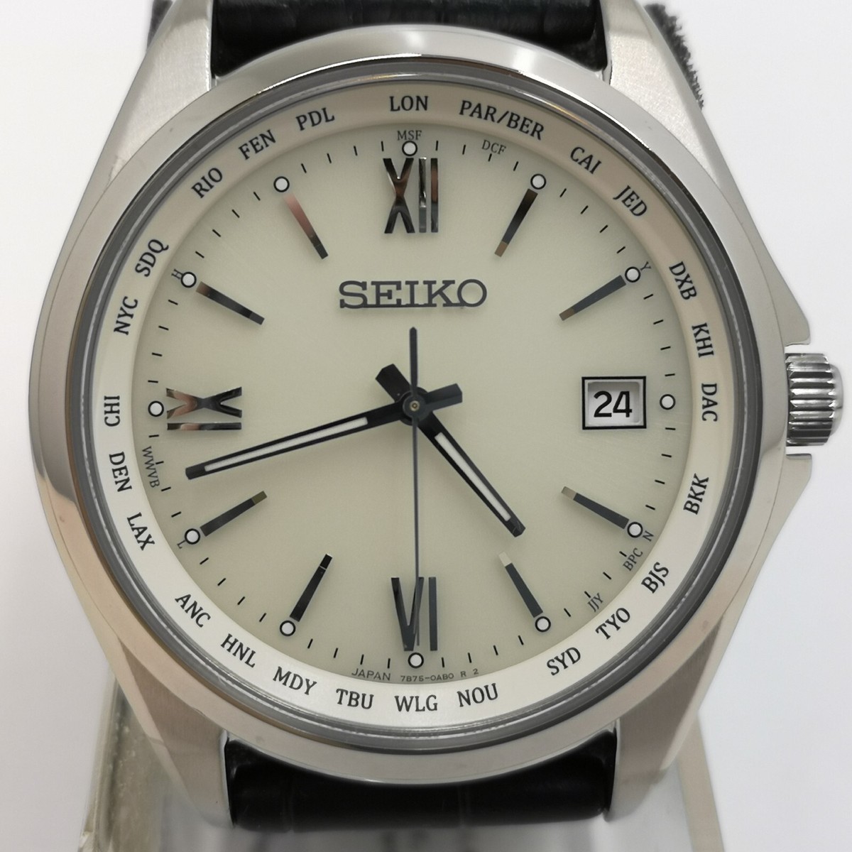 SEIKO SELECTION SBTM295 Ivory Titanium Solar Comfotex Men's
