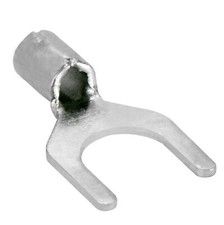 25 Spade Fork Terminal Connector Non-Insulated Uninsulated 22-18 AWG Gauge 10