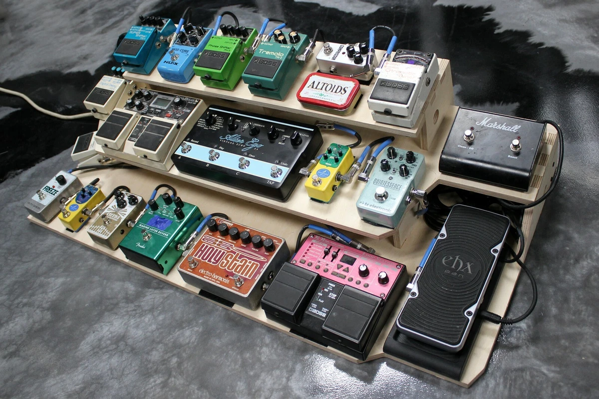 GUITAR & BASS MODULAR MINI PEDALBOARD