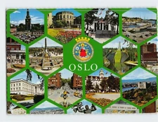 Postcard Scenes & Views Oslo Norway