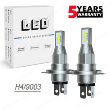2X For Toyota RAV4 1996-1997 - 9003 Front LED Headlight Bulbs High Low Beam