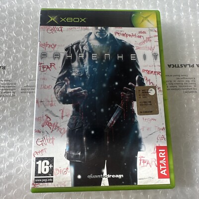FAHRENHEIT XBOX MICROSOFT PAL ITA ATARI QUANTUM DREAM - read Descr.