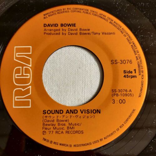 David Bowie - Sound and Vision / A New Career... (si) Japan 1977 NM/VG++ Great!! - Foto 3 di 5
