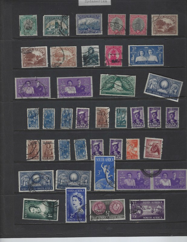 SOUTH AFRICA- COLLECTION-MANY BETTER-MIXED PERIODS-#30