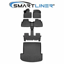 SMARTLINER Custom Fit Floor Mats Cargo Trunk Liner Set 2020-2025 Kia Telluride