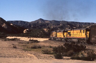 Duplicate Train Slide Union Pacific #2517 & 3501  1987