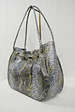 NWT Brahmin Amy Tote/Shoulder Bag in Moonstone Seville