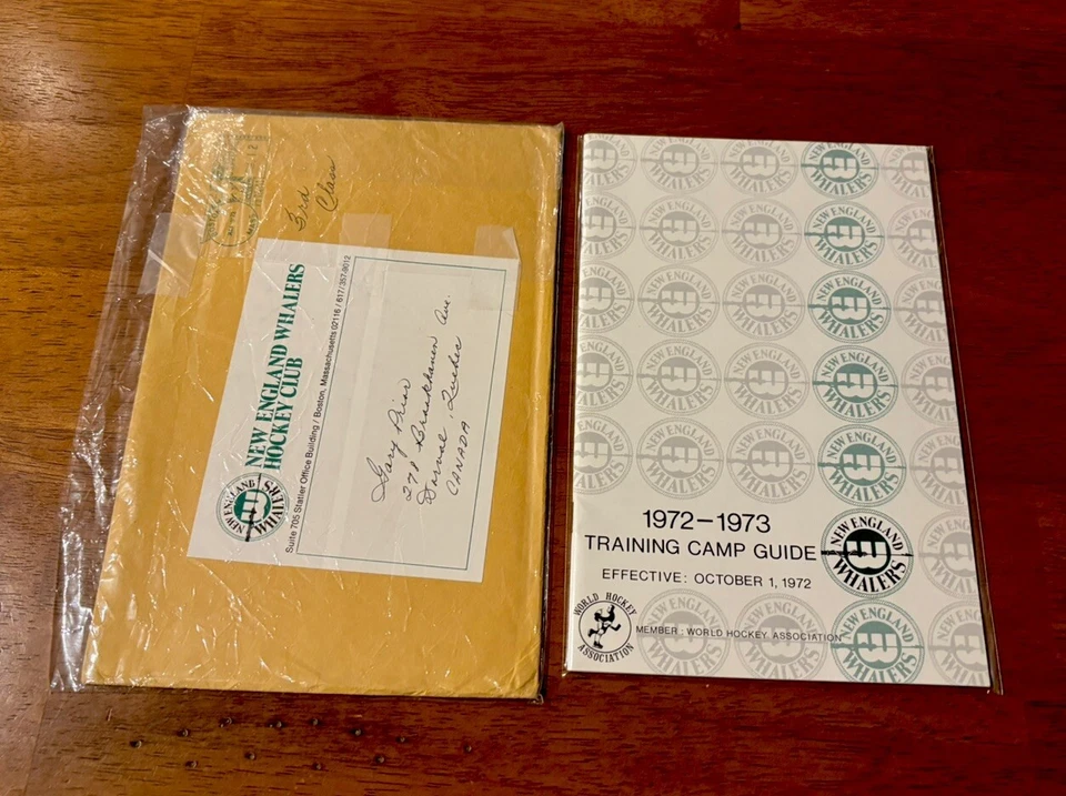 1972-79 Complete New England Whalers WHA Media Guide Lot. Super high end. - Image 3 of 4